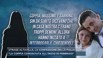 Strage Altavilla, la confessione della figlia 17enne