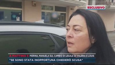 Giallo Pierina Paganelli, Manuela sul cambio di legale di Valeria e Louis