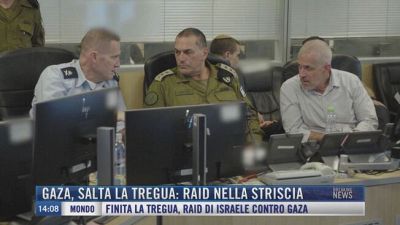 Breaking News delle 14.00 | Gaza, salta la tregua: raid nella Striscia