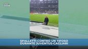Spalletti contro un tifoso della Juve