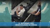 Messi: la reazione del bodyguard al complimento del tifoso