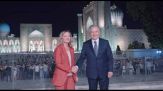 Meloni a Samarcanda, visita storica di piazza Registan