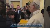 Papa Leone XIV, il primo autografo da Pontefice