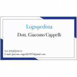 Logopedista Dott. Giacomo Cappelli