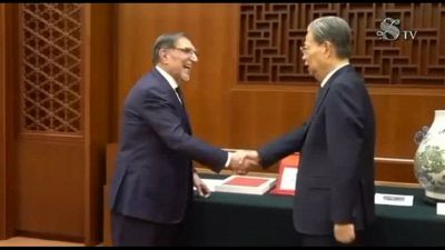 Italia-Cina, La Russa incontra il vicepresidente cinese Han Zheng