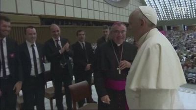 Quando il San Lorenzo andò da Papa Francesco e gli portò la Libertadores
