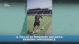 Robinho JR, che rabona!