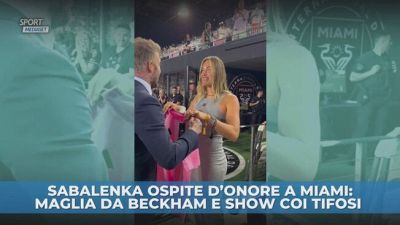 Sabalenka show a Miami