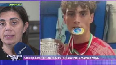 Santo ucciso per una scarpa pestata: parla mamma Mena