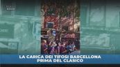 Clasico: i tifosi caricano il Barça