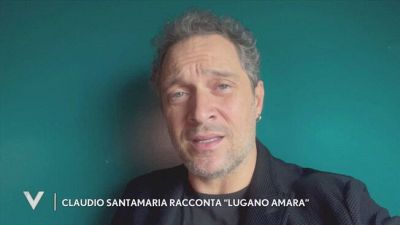 Michelle Hunziker e i saluti di Claudio Santamaria