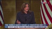 Breaking News delle 11.00 | Usa, Kamala Harris chiude la convention dem