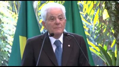 Clima, Mattarella da Rio: "C'è urgenza di transizione verde concreta"