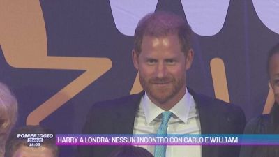 Harry a Londra: nessun incontro con Carlo e William