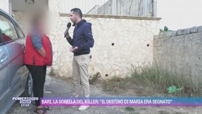 Bari, parla la sorella del killer