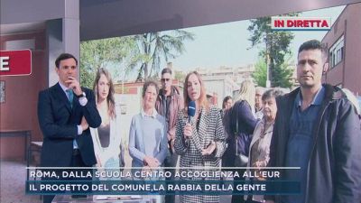 Roma, migranti e senzatetto accolti a scuola