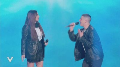 Mietta e Daniele Mattia Inzucchi in "Arriverà"