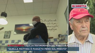 Liliana Resinovich, la testimonianza sul marito in pescheria