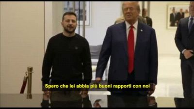 La risposta di Zelensky a Trump che dice "Ottimo rapporto con Putin"