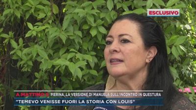 Pierina, la versione di Manuela sull'incontro in Questura