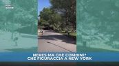 Neres, che figuraccia a Central Park