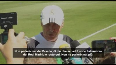 Ancelotti furioso: "Non parlo del Brasile, alleno il Real Madrid"