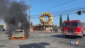 Scontri a Los Angeles per raid anti-migranti