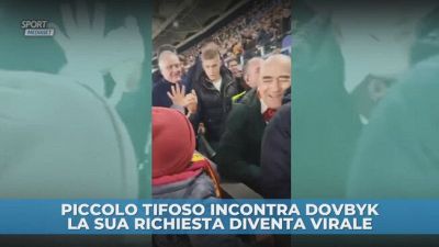Piccolo tifoso incontra Dovbyk. La sua richiesta diventa virale