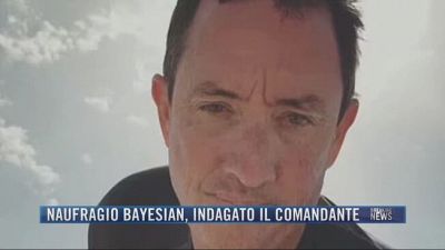 Breaking News delle 14.00 | Naufragio Bayesian, indagato il comandante