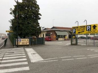 Union Park Parcheggio Aeroporto Treviso ingresso