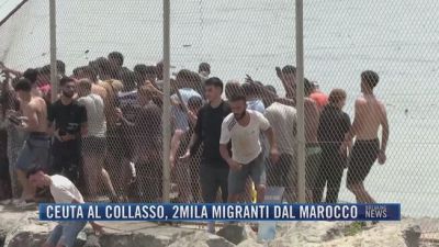 Breaking News delle 21.30 | Ceuta al collasso, 2mila migranti dal Marocco