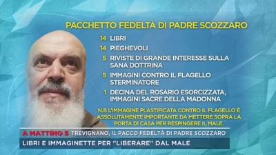 Trevignano, il pacco fedeltà di Padre Scozzaro