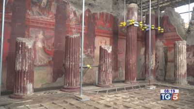 Nuova villa dei misteri Altra scoperta a Pompei