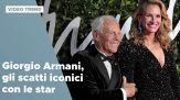 Giorgio Armani compie 90 anni, gli scatti iconici con le star