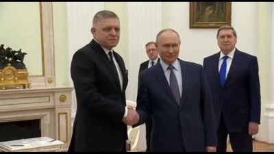 Mosca: Putin ha parlato con Fico anche di situazione in Ucraina