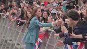Kate a Reggio Emilia sorrisi e semplicità