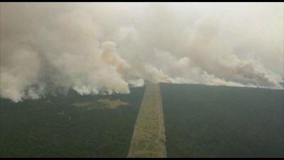 Canada, oltre 20mila evacuati per maxi incendio in Columbia Britannica