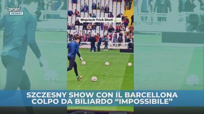 Szczesny show, colpo da mago!