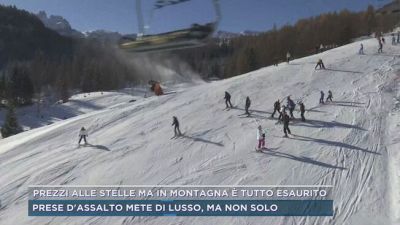 Prezzi alle stelle ma in montagna è tutto esaurito