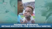 Figuraccia dell'arbitro in Brasile