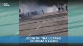 Roma-Lazio: caos tra gli ultras vicino all'Olimpico