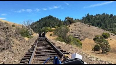 La magia del treno e delle railbike secondo un (vero) ex sceriffo