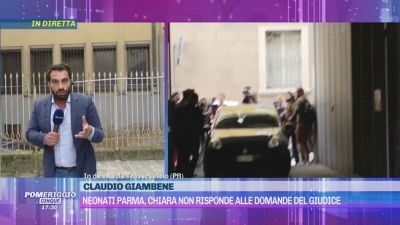 Neonati Parma: l'arrivo di Chiara in tribunale