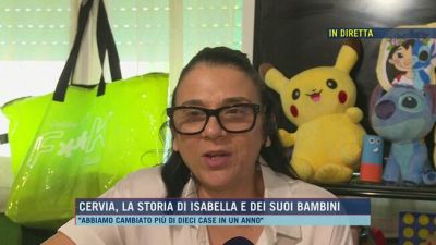 Cervia, la storia di Isabella e dei suoi bambini