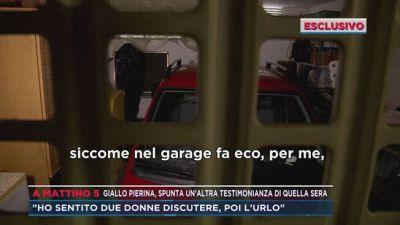 Giallo Pierina, spunta un'altra testimonianza di quella sera