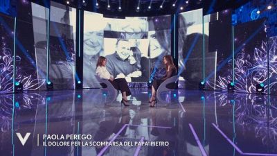Paola Perego e il dolore per la scomparsa del padre Pietro