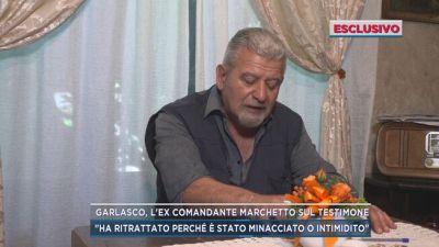 Garlasco, l'ex comandante Marchetto sul testimone