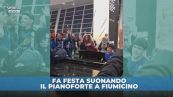 Serie D, Monastir vince i playoff: il portiere fa festa suonando la hit degli "883"