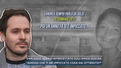 Garlasco, Sempio intercettato sull'amico suicida