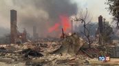 Los Angeles in fiamme bruciano ville dei vip